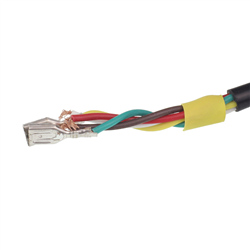 WIĄZKA ELEKTRYCZNA PRZYCZEPY, WTYCZKA 13/12V + PRZEWÓD 2X7M (2X5 ŻYŁ)-347592589