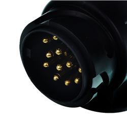 WIĄZKA ELEKTRYCZNA PRZYCZEPY, WTYCZKA 13/12V, 2X BAJONET 5 PIN + PRZEWÓD 5,5M-347775250