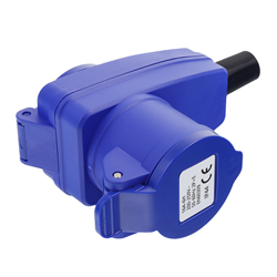WTYCZKA KĄTOWA CEE Z GNIAZDEM 230V-347592643