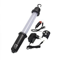 LAMPA WARSZTATOWA 60-LEDOWA Z HACZYKIEM DWA TYPY ZASILANIA-347592647