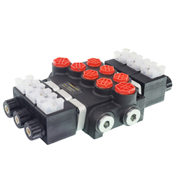 ROZDZIELACZ HYDRAULICZNY 3-SEKCYJNY Z50, 40L/MIN, STEROWANY ELEKTRYCZNIE 24V, WTYCZKI ELEKTRYCZNE W KOMPLECIE-347592900