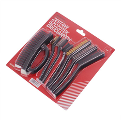 ZESTAW SZCZOTEK DRUCIANYCH MINI, USUWANIE RDZY, LAKIERU, 7 SZT, BLISTER-347593080