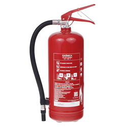 GAŚNICA PROSZKOWA 4KG + UCHWYT - TYP ABC, HOMOLOGACJA-347593154