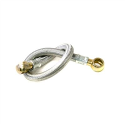 PRZEWÓD PALIWA  400MM  OCZKO: 10MM 2XOCZKO, W OPLOCIE STALOWYM-347593755