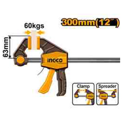 ŚCISK STOLARSKI SZYBKOZACISKOWY 300MM, ZACISK 60KG-347914695