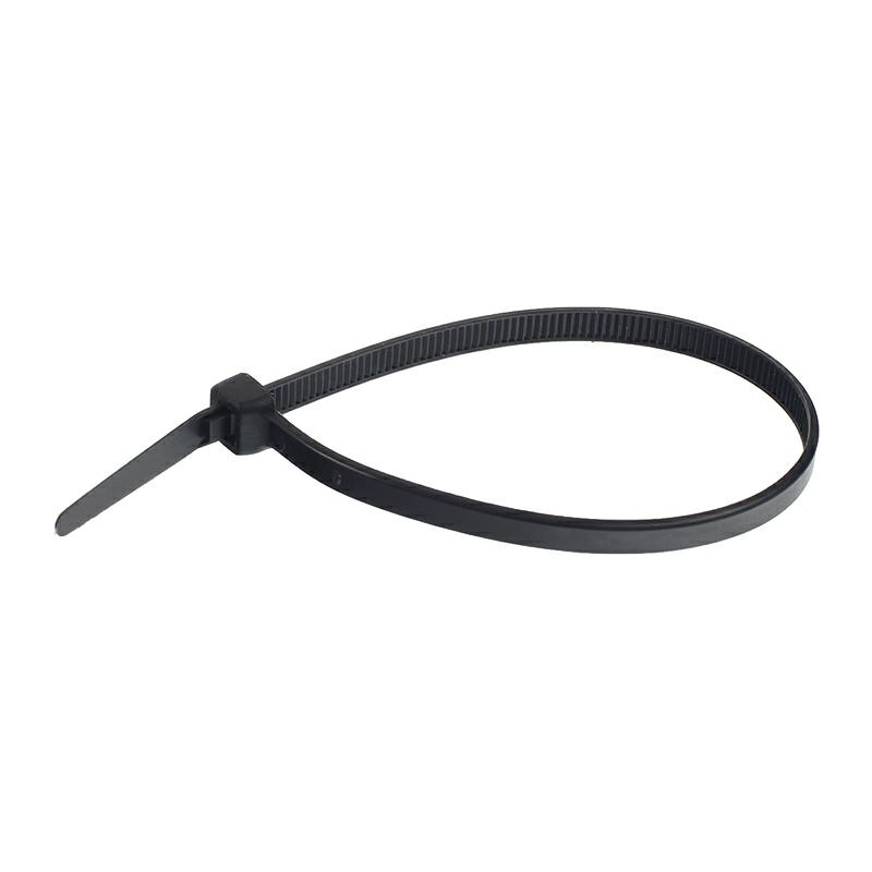 OPASKI ZACISKOWE ODPINANE 200X4,8MM CZARNE, PLASTIKOWE, 100SZT/OPAKOWANIE-347593925