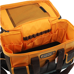 TORBA NARZĘDZIOWA 16", 41X25X26CM, MAX 20KG, 16 KIESZENI NA NARZĘDZIA-347913627
