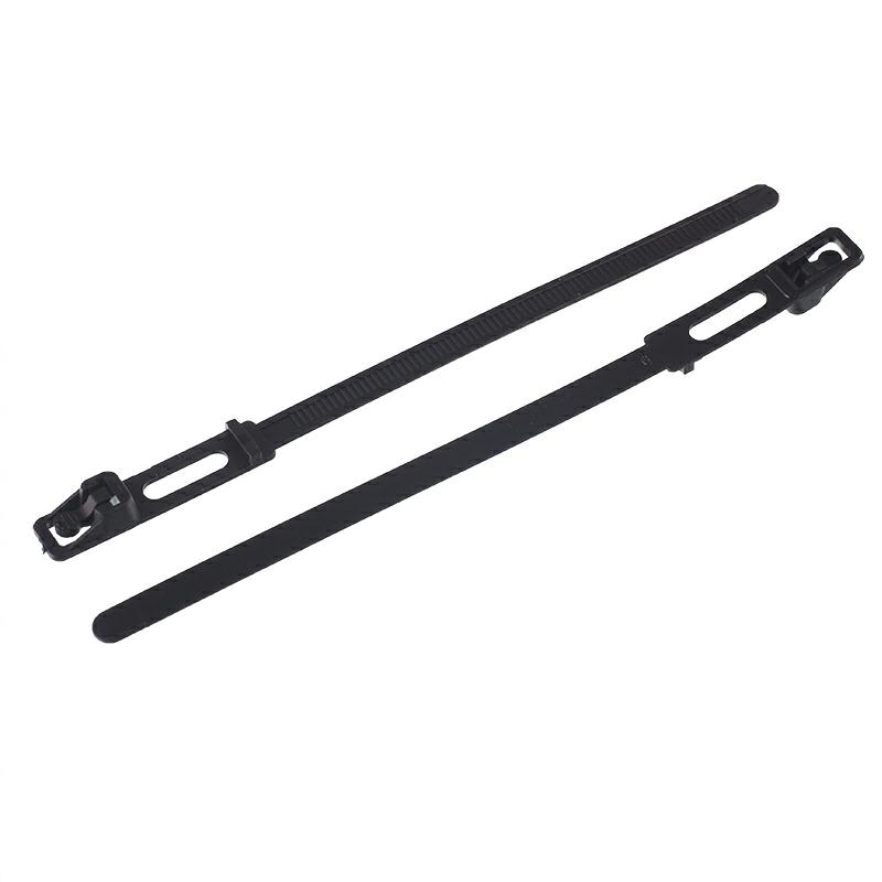 OPASKI ZACISKOWE UWALNIANE 220X7,6MM CZARNE, PLASTIKOWE 100SZT/OPAKOWANIE-347593960