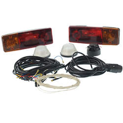 INSTALACJA ELEKTRYCZNA KPL D-47, D-50 + LAMPY PRZÓD/TYŁ - PRZEWÓD 0.50MM2-347594059