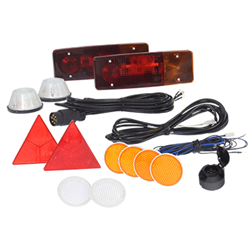 INSTALACJA ELEKTRYCZNA KPL D-47, D-50 + LAMPY PRZÓD/TYŁ, ODBL- PRZEWÓD 0.75MM2-347594060