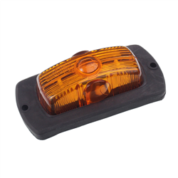 LAMPA OBRYSOWA POMARAŃCZOWA, WERSJA STAŁA, 12/24V-347594177
