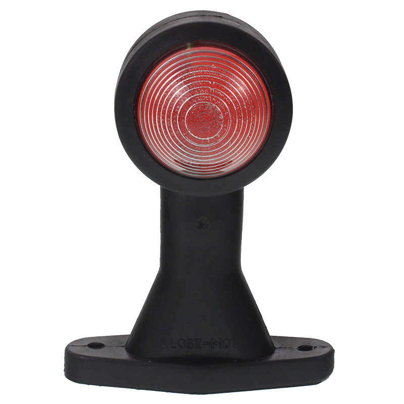 LAMPA OBRYSOWA BIAŁO-CZERWONA NA WYSIĘGNIKU PROSTYM, L/P, DŁUGA , 12/24V-347594184