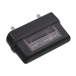 LAMPA OŚWIETLENIA TABLICY REJESTRACYJNEJ, OBUDOWA CZARNA, MAŁA-347594227