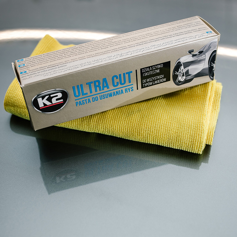 LEKKOŚCIERNA PASTA DO USUWANIA RYS, ZADRAPAŃ K2 ULTRA CUT 100ML-347594271