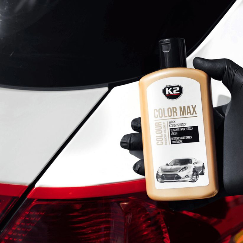 WOSK KOLORYZUJĄCY BIAŁY - K2 COLOR MAX 250ml-347594325