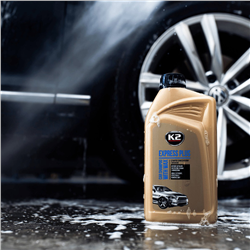 SZAMPON SAMOCHODOWY Z WOSKIEM - K2 EXPRESS PLUS 1L-347594414