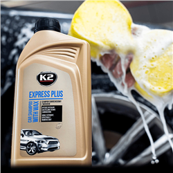 SZAMPON SAMOCHODOWY Z WOSKIEM - K2 EXPRESS PLUS 1L-347594415