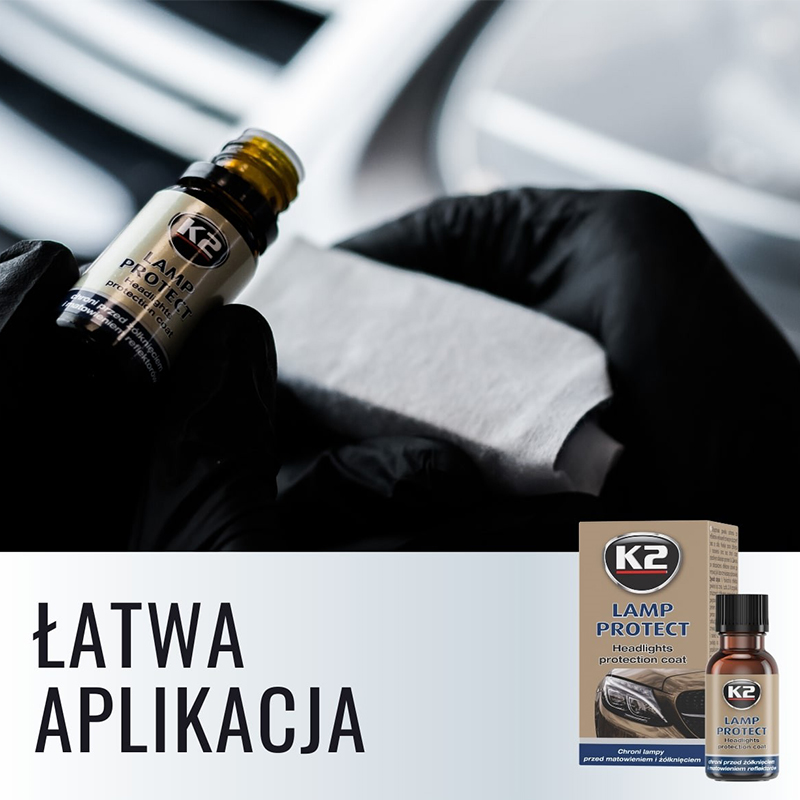 POWŁOKA OCHRONNA NA REFLEKTORY - K2 LAMP PROTECT 10ML-347594610