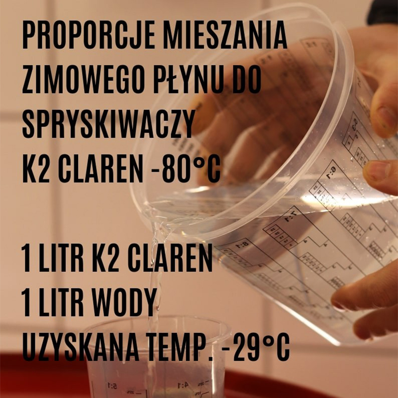 KONCENTRAT PŁYNU DO SPRYSKIWACZY  1L DO -80°C, ZIMOWY-347594647