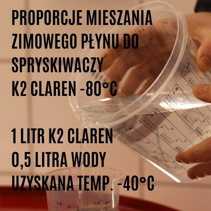 KONCENTRAT PŁYNU DO SPRYSKIWACZY  1L DO -80°C, ZIMOWY-347594645