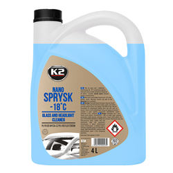 PŁYN DO SPRYSKIWACZY ZIMOWY K2 - 4L -18°C-347594653