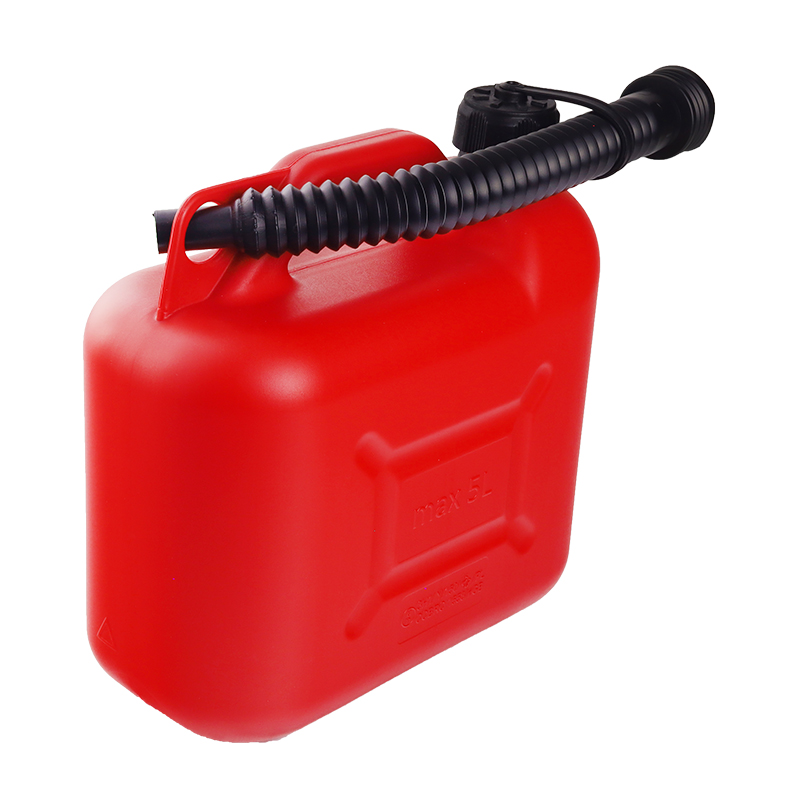 KANISTER PLASTIKOWY  5L - CZERWONY-347594734