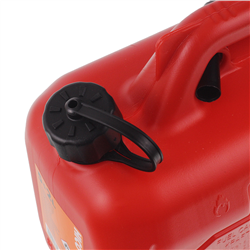 KANISTER PLASTIKOWY DWUKOMOROWY  5L+ 2L - CZERWONY-347594750