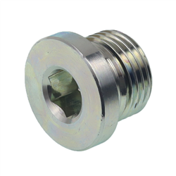 ZAŚLEPKA GWINTOWANA 1/2" USZCZELNIENIE PŁASKIE-347594821