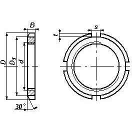 NAKRĘTKA ŁOŻYSKOWA M20X1,0  (KM04) DIN 981 - C-360-347594840