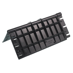 OCHRANIACZ, NAROŻNIK PASA CZARNY 180x180x 400MM CONNECT-347595025
