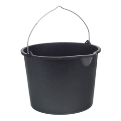 WIADRO OGRODNICZO-BUDOWLANE PCV 12L Z LEJKIEM-347595053