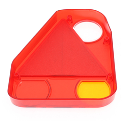 KLOSZ LAMPY TYLNEJ ZESP. Z TRÓJKĄTEM PRAWEJ, Z LAMPĄ COFANIA - NACZEPY-347595122