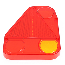 KLOSZ LAMPY TYLNEJ ZESP. Z TRÓJKĄTEM LEWEJ, Z LAMPĄ PRZECIWMGIELNĄ - NACZEPY-347595123