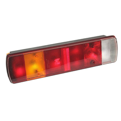 LAMPA TYLNA ZESP. 7-SEGM. LEWA SCANIA 4 - Z GNIAZDEM OKRĄGŁYM-347595149