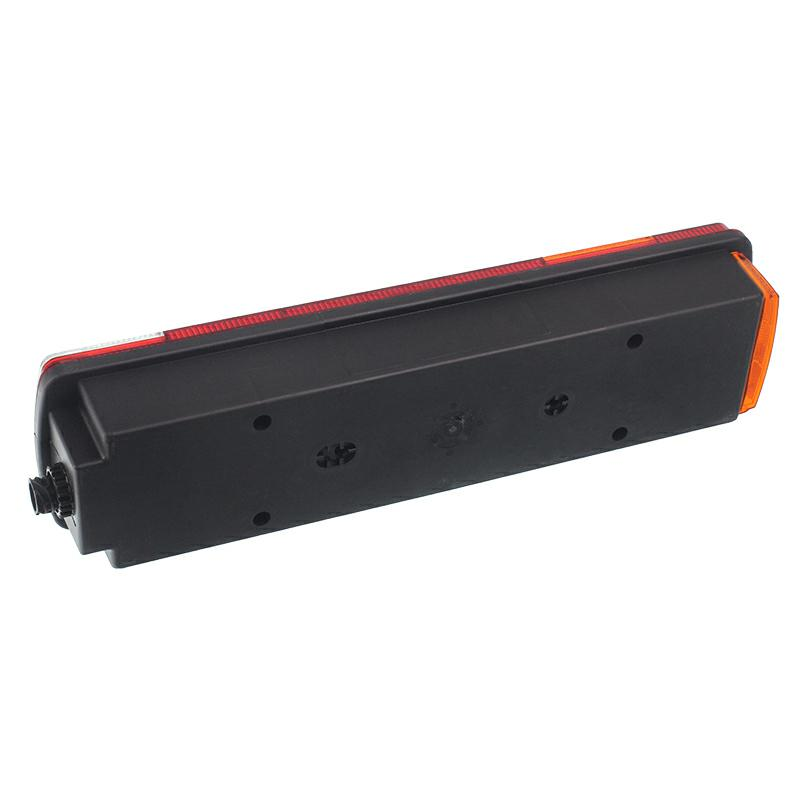 LAMPA TYLNA ZESP. 7-SEGM. LEWA SCANIA 4 - Z GNIAZDEM OKRĄGŁYM-347595150