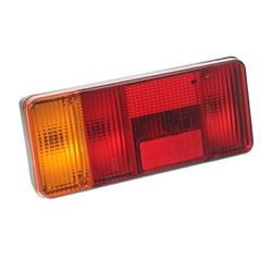 LAMPA TYLNA ZESP. 5-SEGM. LEWA IVECO S/T - Z GNIAZDEM-347595155