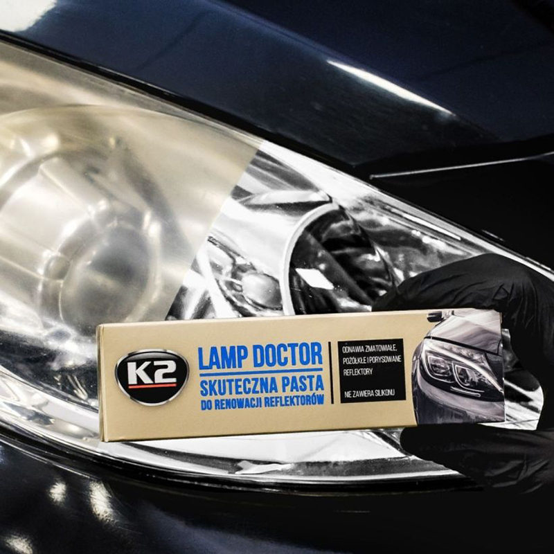 PASTA DO RENOWACJI REFLEKTORÓW - K2 LAMP DOCTOR 60g-347595191