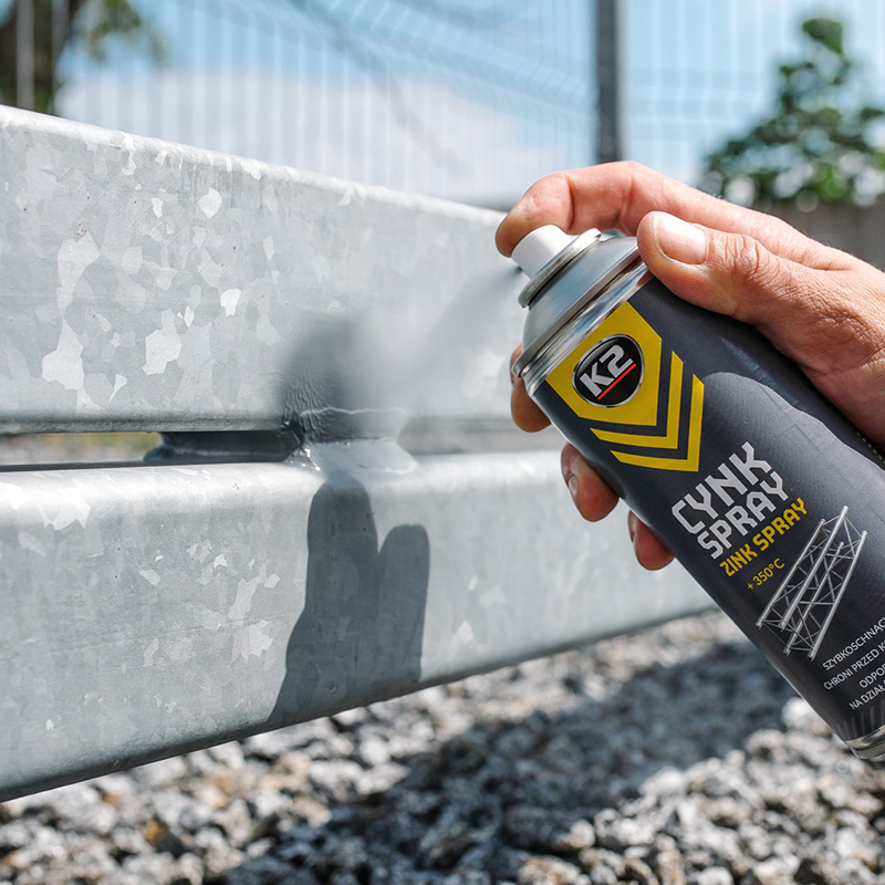 WYSOKOTEMPERATUROWY CYNK W SPRAYU - K2 CYNK SPRAY 400ML-347595270