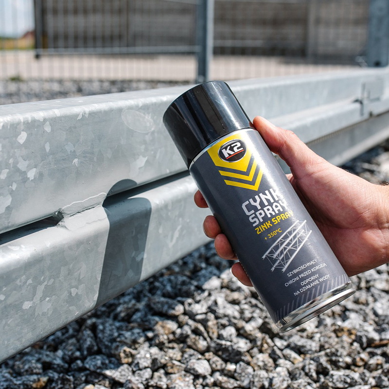 WYSOKOTEMPERATUROWY CYNK W SPRAYU - K2 CYNK SPRAY 400ML-347595271