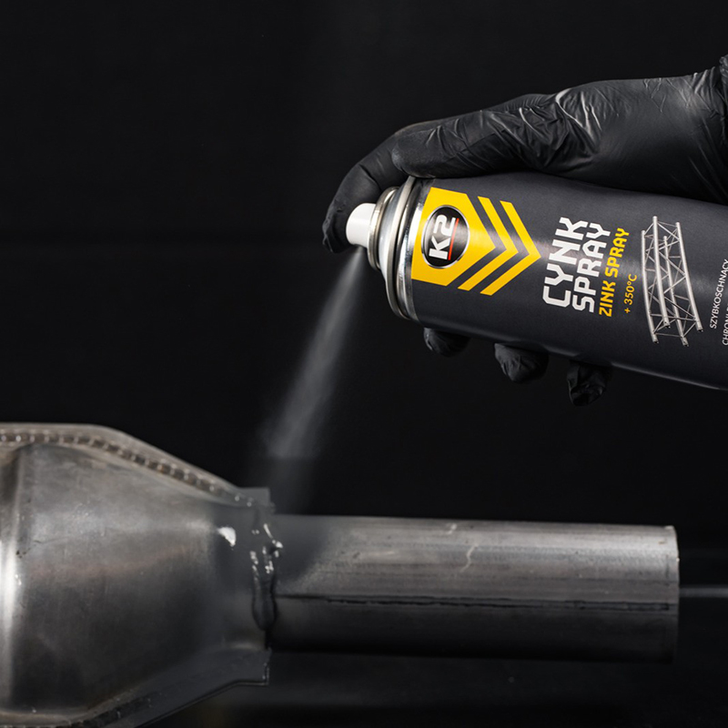WYSOKOTEMPERATUROWY CYNK W SPRAYU - K2 CYNK SPRAY 400ML-347595269
