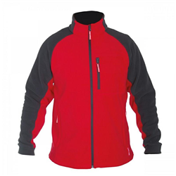 BLUZA POLAROWA CZARNO-CZERWONA LAHTI XL C=108-112CM, H=176-182CM-347595334