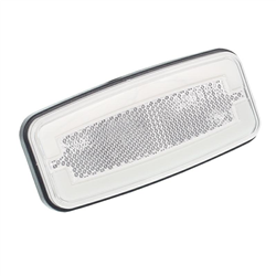 LAMPA POZYCYJNA, DIODOWA BIAŁA WERSJA NEON, Z ODBLASKIEM, 12/24V-347595449
