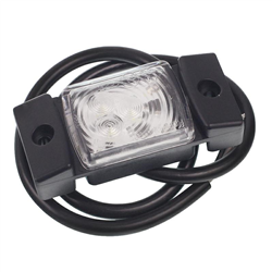 LAMPA OBRYSOWA BIAŁA DIODOWA 12/24V-347595480