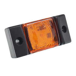 LAMPA OBRYSOWA POMARAŃCZOWA DIODOWA 12/24V-347595483