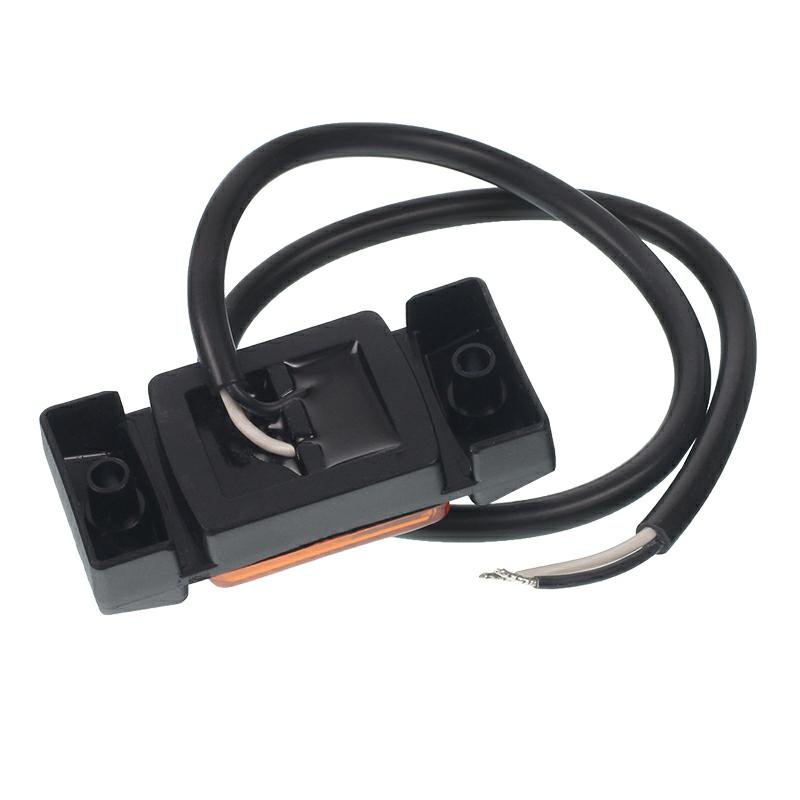 LAMPA OBRYSOWA POMARAŃCZOWA DIODOWA 12/24V-347595484
