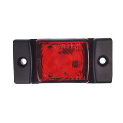 LAMPA OBRYSOWA CZERWONA DIODOWA 12/24V-347595488