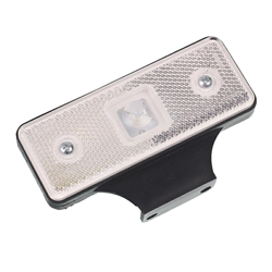 LAMPA OBRYSOWA BIAŁA DIODOWA Z UCHWYTEM, 12/24V, Z RAMKĄ-347595491