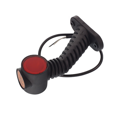 LAMPA OBRYSOWA BIAŁO-CZERW.-POM. DIODOWA NA WYSIĘG. UKOŚNYM, DŁUGA, PRAWA, 12/24V-347595502