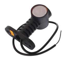 LAMPA OBRYSOWA BIAŁO-CZERW.-POM. DIODOWA NA WYSIĘG. PROSTYM, DŁUGA, 12/24V-347595513