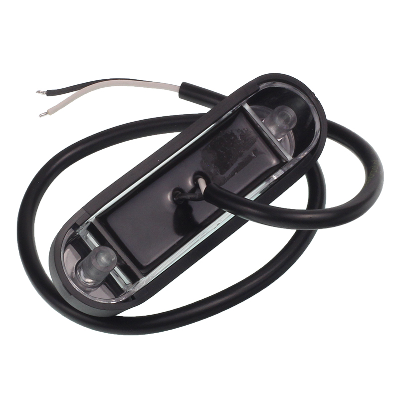 LAMPA OBRYSOWA BIAŁO-CZERWONA DIODOWA WISZĄCA NA GUMIE, 12/24V-347595523
